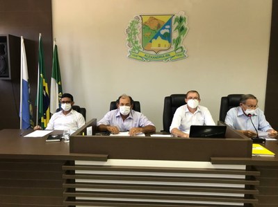 vereadores Raul, Raimundinho e Chiquinho