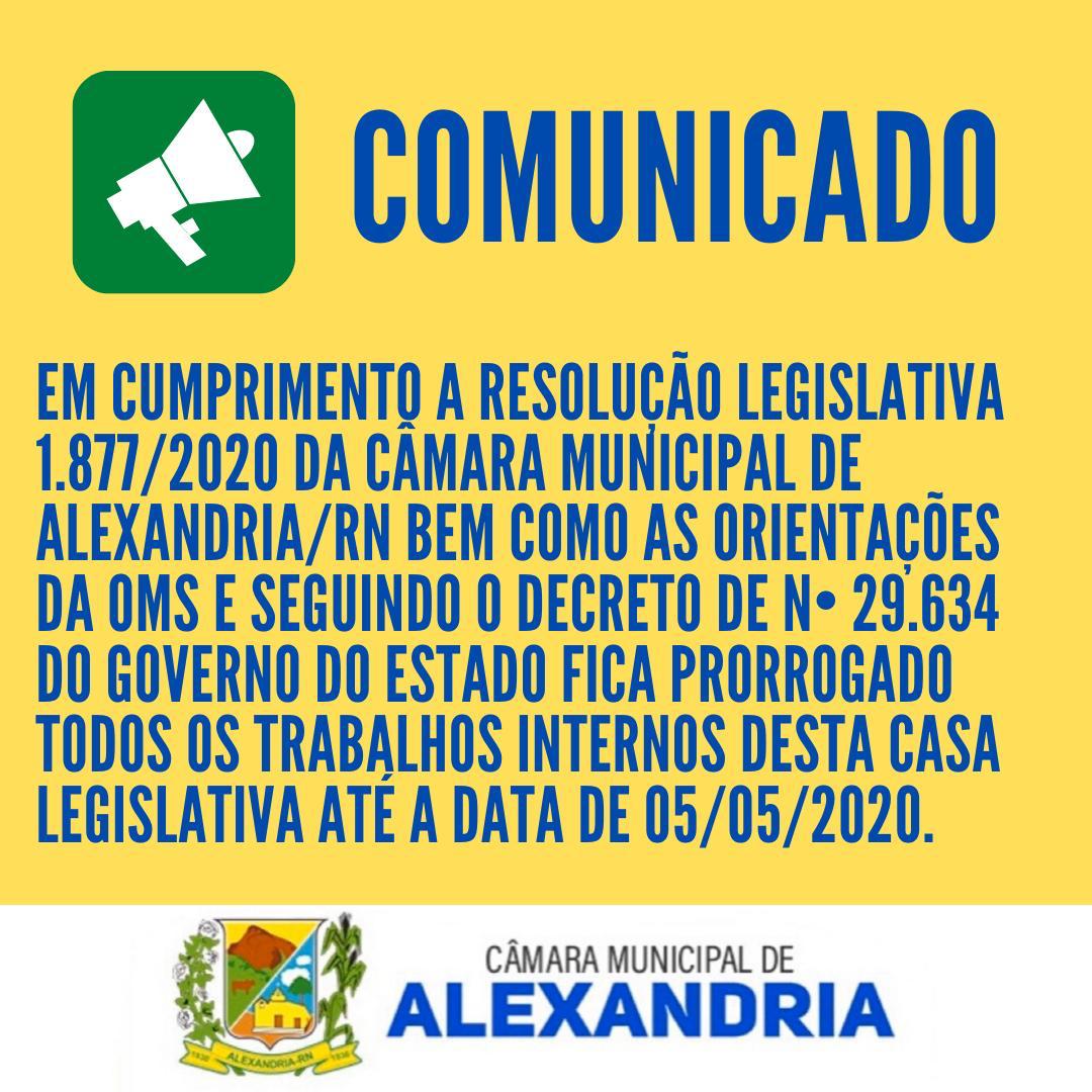 COMUNICADO