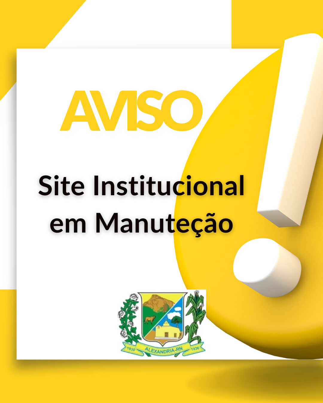 NOTA OFICIAL: Câmara Municipal de Alexandria moderniza portal para ampliar transparência e acesso ao cidadão