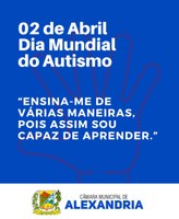 O Dia Mundial de Conscientização do Autismo 